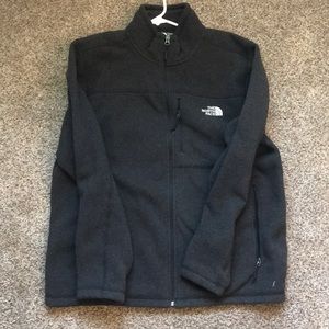 North Face fleece zip up jacket